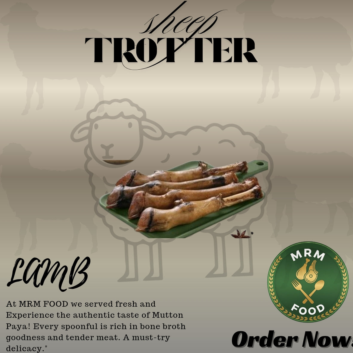 Sheep trotters